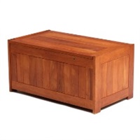 Teak chest with brass fittings, 1966 Teak chest with brass fittings, 1966