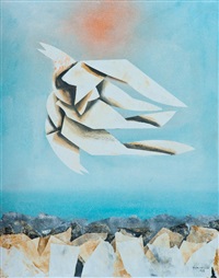 Volo di gabbiani all'alba, 1973