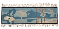 Heron hunt, 1900