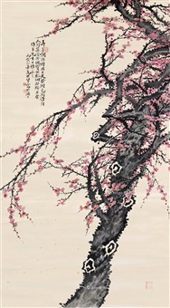 梅花 镜片 纸