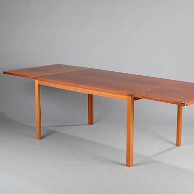 Rectangular Table With Two Fold Down Leaves By Hvidt On Artnet Rectangular Table With Two Fold Down Leaves By Hvidt