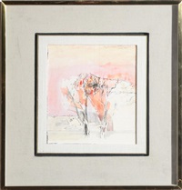 St. Paul De Vence - Orange Tree, 1970