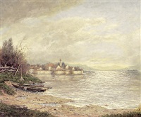 Blick vom Malerwinkel auf die Halbinsel...