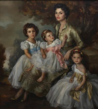 Retrato familiar, 1954