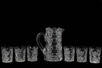 A seven piece set of 