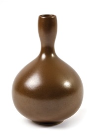 A globular bottle