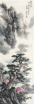 山亭花放