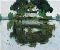 临水人家 (Landscape), 1982
