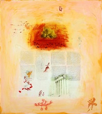 Composition with pieces of text