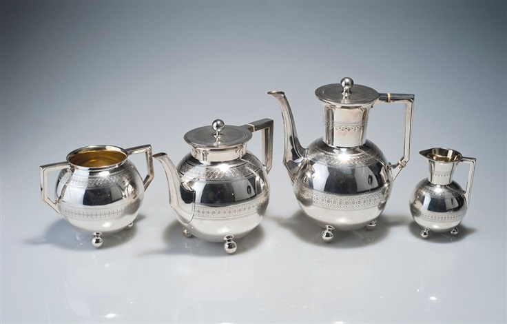 Kaffee Und Teeservice Set Of 4 By Christopher Dresser On Artnet