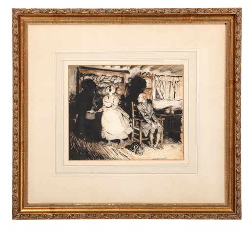 Get Up And Bar The Door By Arthur Rackham On Artnet