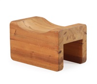 “Palle”. A solid pine stool...., 1970–1979