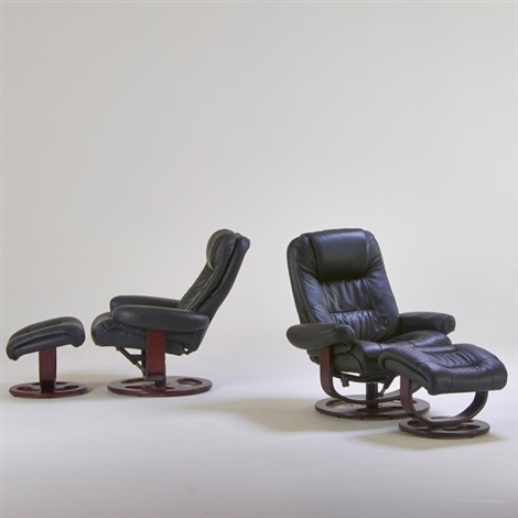 Two Lounge Chairs And Two Ottomans 4 Works By Lane On Artnet