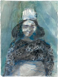 Bilha. Portrait einer dunkelhaarigen Frau..., 1983 Bilha. Portrait einer dunkelhaarigen Frau..., 1983