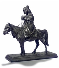 Kirghizian rider with a pipe, 1872 Kirghizian rider with a pipe, 1872