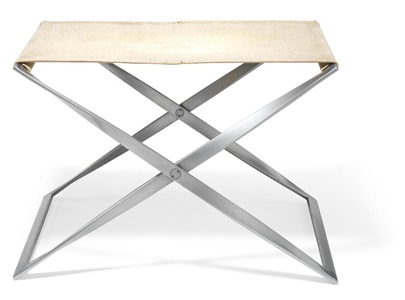 pk 91 folding stool  by poul kjærholm