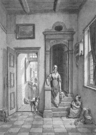 Holländisches Interieur by George Gillis van Haanen on artnet Holländisches Interieur by George Gillis van Haanen on artnet