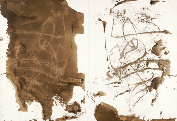 Sinnieren über Schmutz design for cover by Antoni Tàpies on artnet