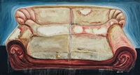 双人沙发 布面油画 ( two-seat sofa), 2014