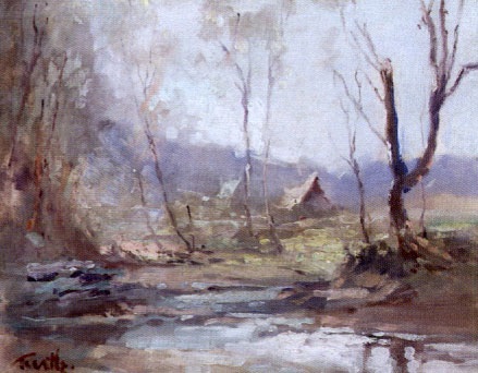 Cabins In The Woods By Arnold E Turtle On Artnet