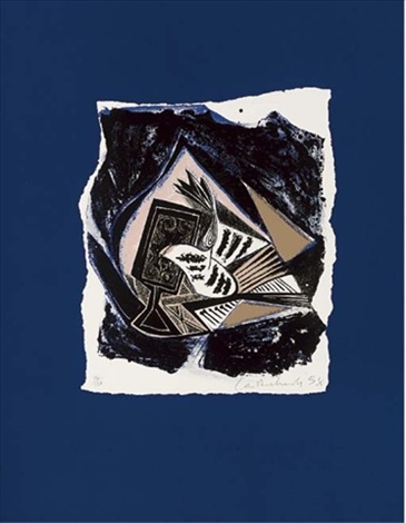 Abstract Piano 4 Copies Of The Same By Ceri Richards On Artnet