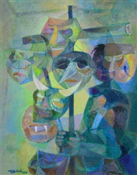 Romeo Tabuena Painting, 1968