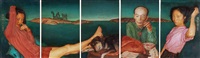生熟饕餮（五联作）, 1994
