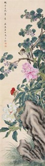 花鸟 立轴