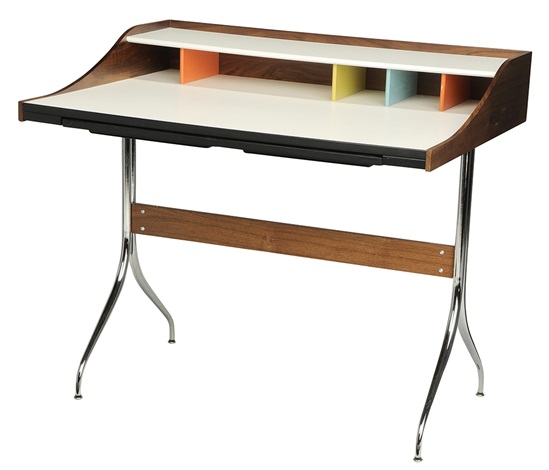 George Nelsonherman Miller Swag Leg Desk By George Nelson On Artnet