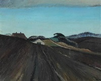 Landscape with open fields, 1932