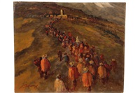 religious procession by josé balmes