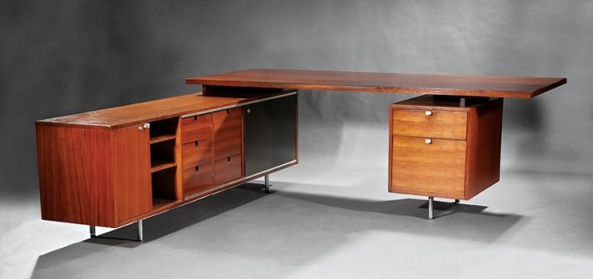 Herman Miller Executive Desk By George Nelson On Artnet