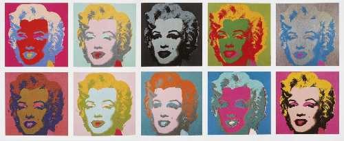 Marilyn Monroe Series Of 10 By Andy Warhol On Artnet