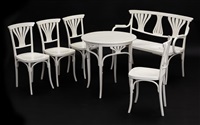 Furniture of moulded beech