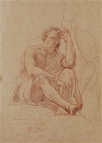 Studio di figura di uomo