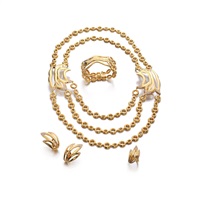 Gold and diamond parure