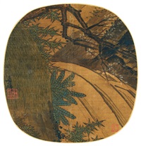 溪梅圖