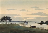 Abend am Bodden, 1905