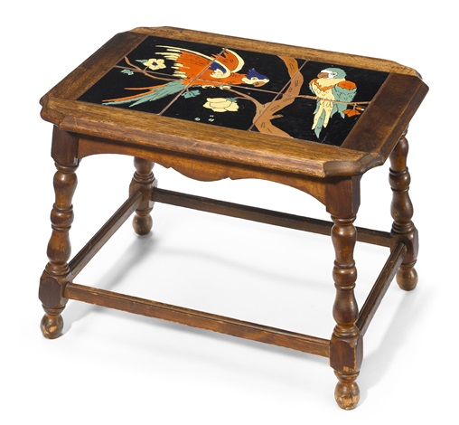 A Parrot Tile Table By Catalina Pottery On Artnet A Parrot Tile Table By Catalina Pottery