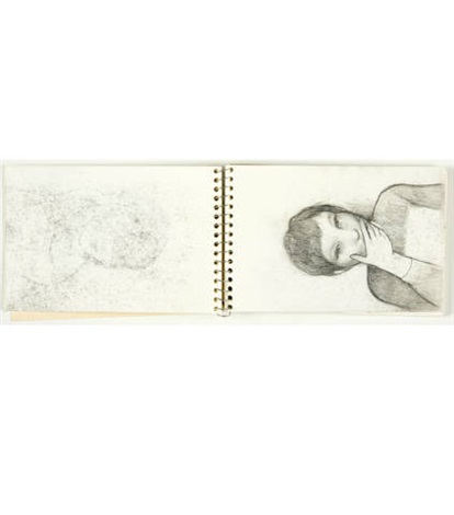 zeichenblock by rita ackermann
