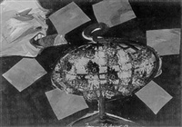 Globus mit Zigarre, 1980–1980