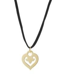 Pendentif cœur ajouré 
