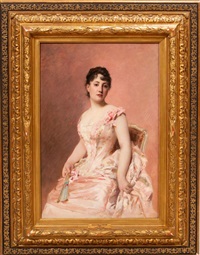Lady in Pink, 1885