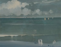 July - The Bathers, Bermuda