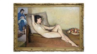 Recumbent Nude in the Artist's Studio, 1938 Recumbent Nude in the Artist's Studio, 1938