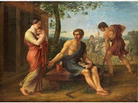 CATO DER ÄLTERE ALS FAMILIENVATER UND..., 1825–1828 CATO DER ÄLTERE ALS FAMILIENVATER UND..., 1825–1828
