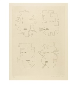 codex d'un visage by victor brauner