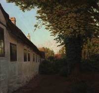 Scene from Udby Rectory, 1923
