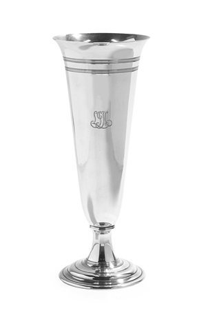Tiffany Co Sterling Silver Trumpet Vase By Tiffany Co On Artnet
