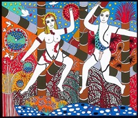 The Queen of the Amazonas and Achilles, 2007 The Queen of the Amazonas and Achilles, 2007